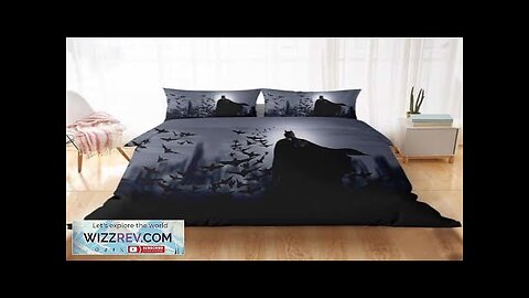 DC Batman The Dark Knight Cinematic Effect Bedding Set Review