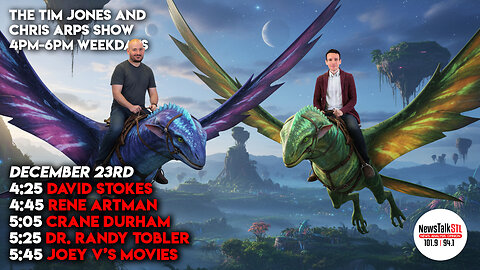 The Tim Jones and Chris Arps Show 12.23.2025 Colombo hosts!