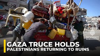 Palestinians return to Gaza City ruins as Israel-Hamas truce takes hold