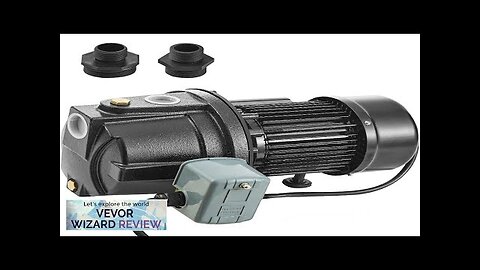 VEVOR 1HP Premium Cast Iron Shallow Well Jet Water Pump 115 Volt Review