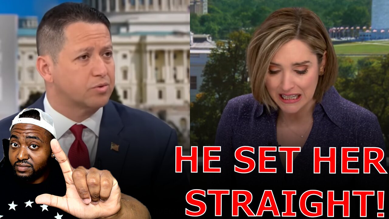 Hispanic Republican SCHOOLS CBS Anchor DEMANDING They FOLD TO Democrats On Deporting Illegals!