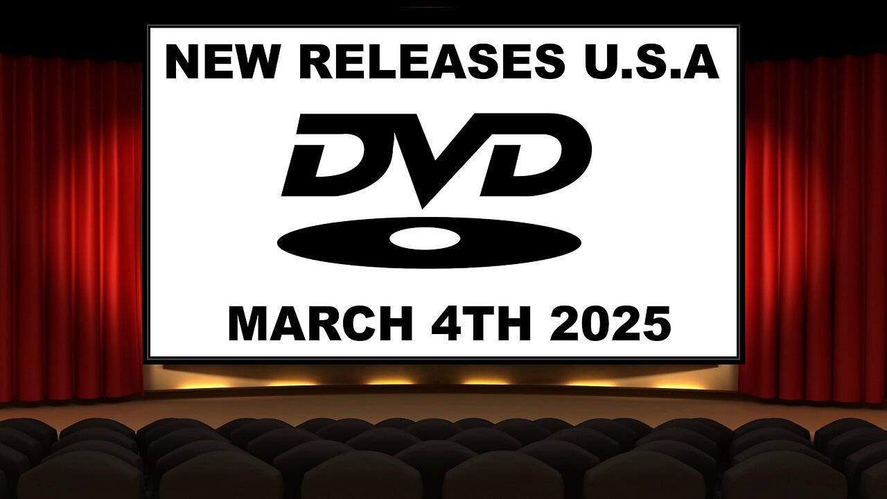 NEW DVD Releases [MARCH 4TH 2025 | U.S.A]