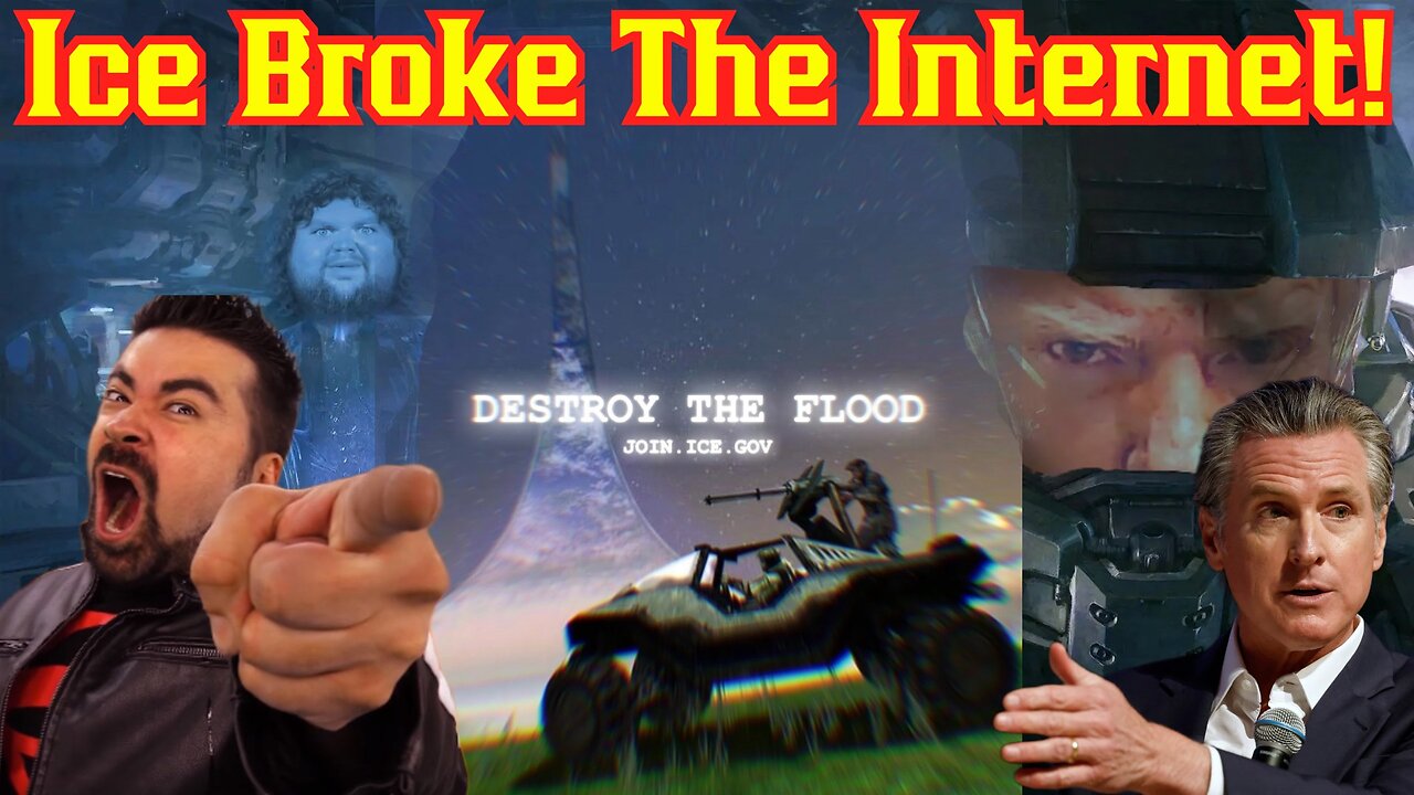 Halo Meme From ICE MELTS The Internet! Angry Joe, Cali Governor And More LOSE It! | Game Stop