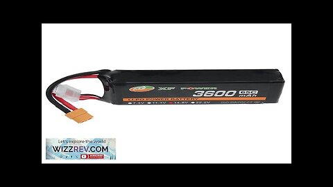 XF POWER 14.8V 3600mAh 65C 4S LiPo Battery XT60 Plug for RC Review