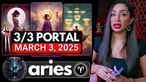 ARIES ♈︎ "This Is Huge! You Need To Watch This!" 🐞 Aries Sign ☾₊‧⁺˖⋆