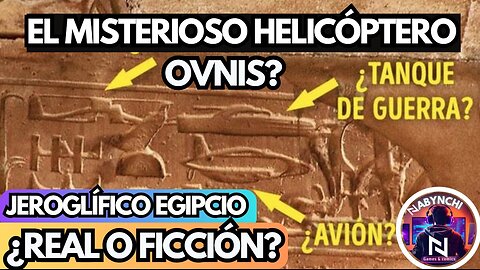 El Misterioso Helicóptero en el Jeroglífico Egipcio