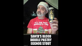 Santa's Black Blood Double Pastry Egg Nog Stout 4.75