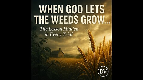 🔥 When God Lets the Weeds Grow | The Hidden Lesson in Every Trial 🌾