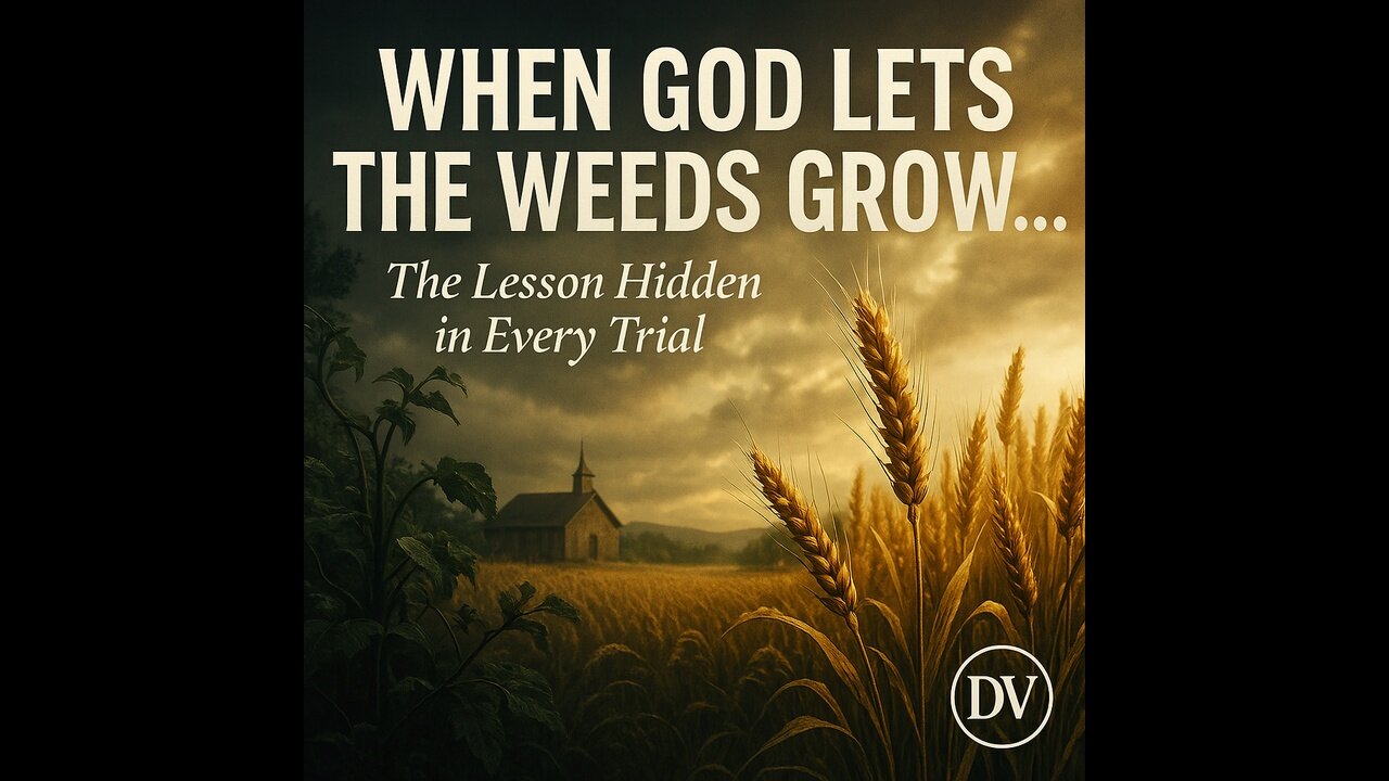 🔥 When God Lets the Weeds Grow | The Hidden Lesson in Every Trial 🌾