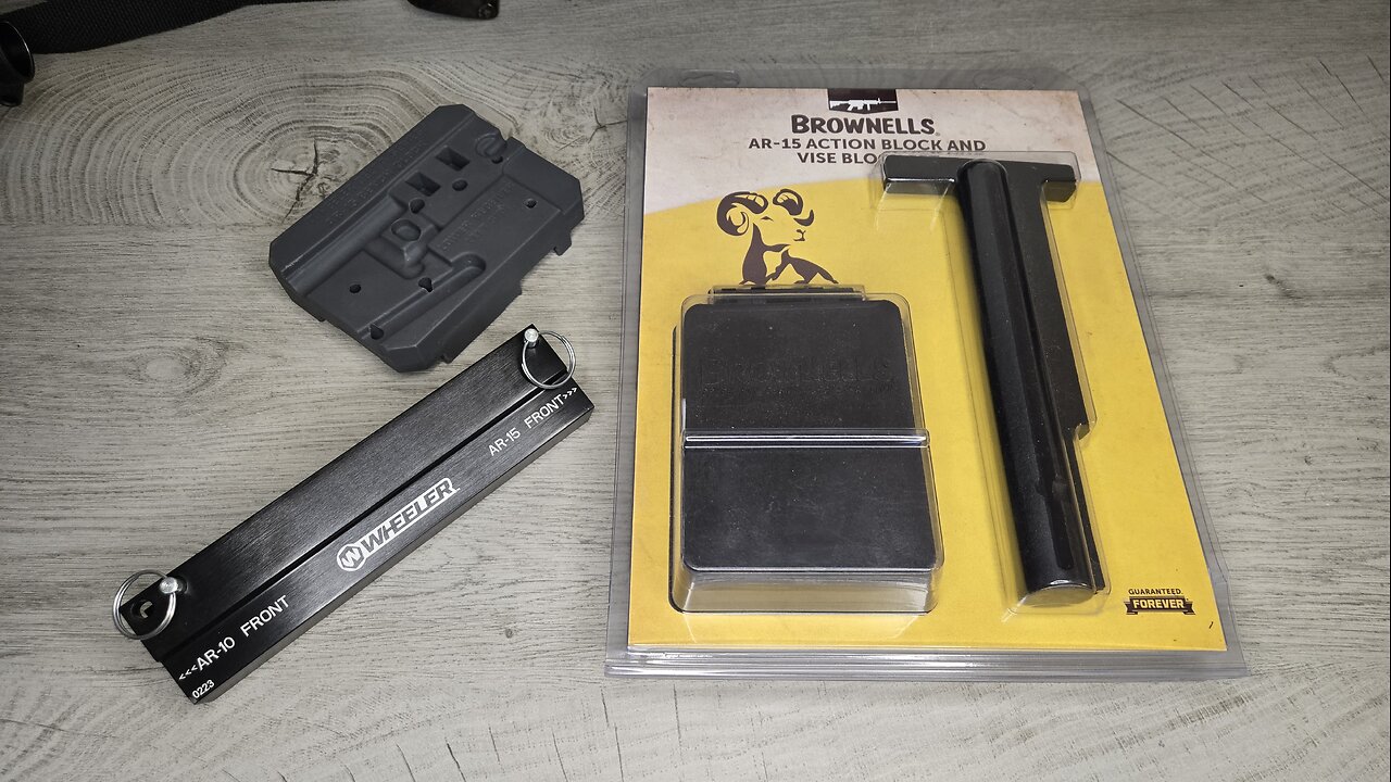Brownells AR15 Vise Block Set