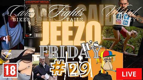 LIVE!! Jeezo It's Friday | Chats, Laughs, and Cold Ones to get the weekend started