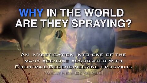 Why are they spraying us?