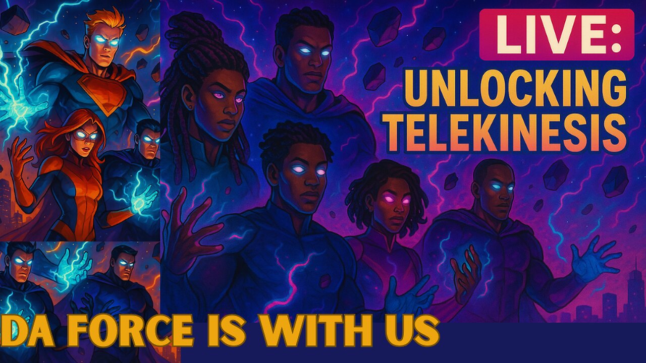 Unlocking Your Abilities-Telekinesis Live