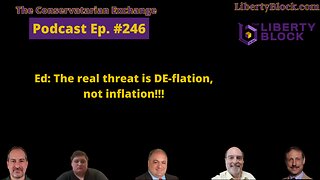 Ed: The real threat is DE-flation, not inflation!!!