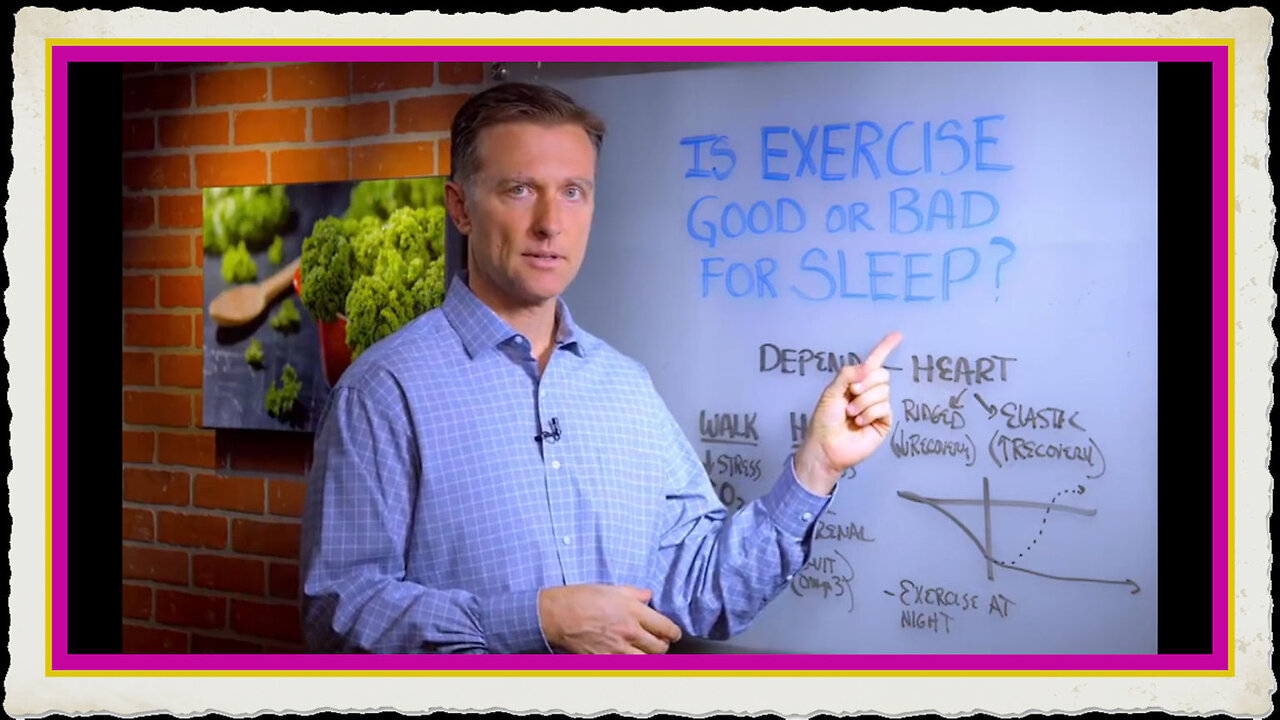 Is Exercise Good or Bad for Sleep Facts Explained By Dr. Berg