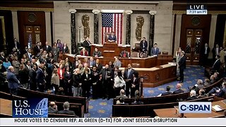 Democrats Bizarrely Sing After House Censures Rep Al Green