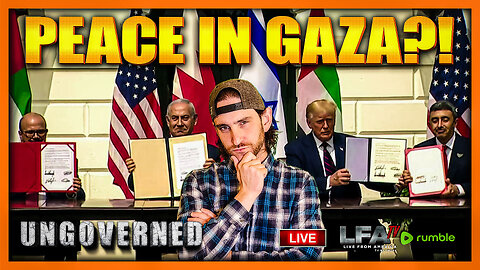 PEACE IN THE MIDDLE EAST?! | UNGOVERNED 10.9.25 10AM