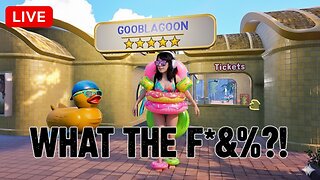 🟢LIVE - VISITING GOOB LAGOON! - Will They Rip Me Off?!? Waterpark Simulator