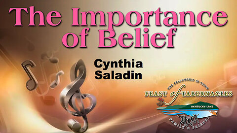 The Importance of Belief - Cynthia Saladin