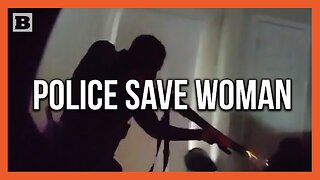 "Help Me!" Police Bust Down Door, Rescue Woman Screaming for Help