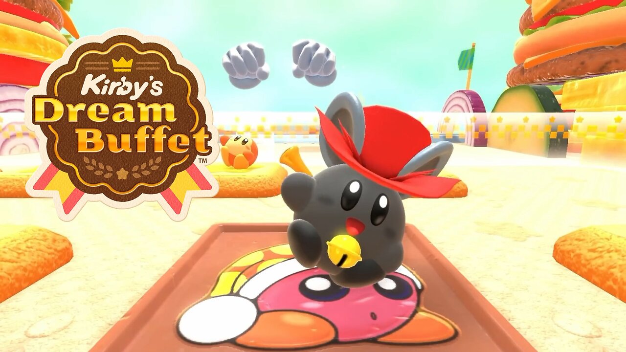 Kirby's Dream Buffet Gameplay