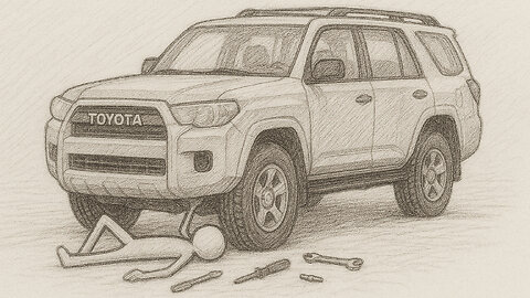 Replacing Radiator Foam in my 5th Toyota 4Runner (before it rusts)