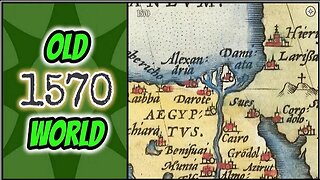 The World We Lost. Old Africa as on OLD MAP of 1570 ~ by JonLevi (10.26.25)