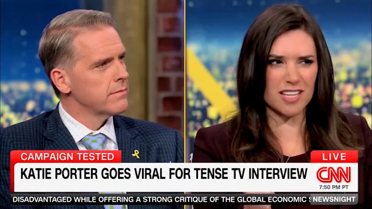 Scott Jennings Pokes Fun At Katie Porter