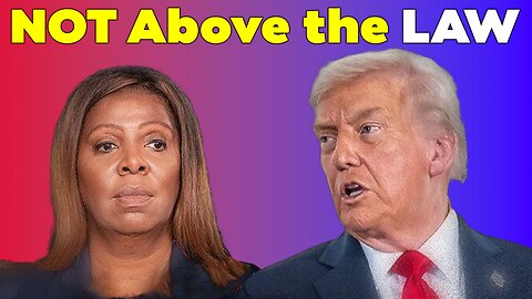 Letitia James HOISTED by Her Own Petard: No Trump Revenge, Just Justice!