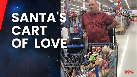 Walmart Shopper's Encounter with Santa Leads to Tears and a Global Act of Kindness!