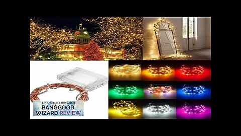 4M 40 LED Copper Wire Fairy String Light Battery Powered Waterproof Xmas Review