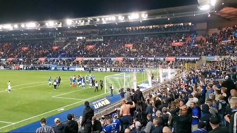 RC Strasbourg splendid atmosphere on _Stade de la Meinau_