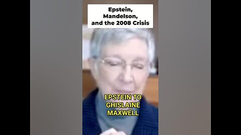 Epstein Dump Reveals UK Government Secrets & 2008 Crisis