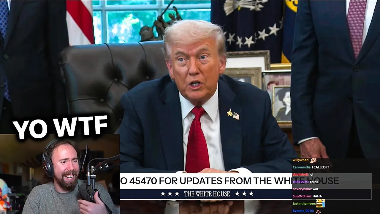 Trump just spoke..