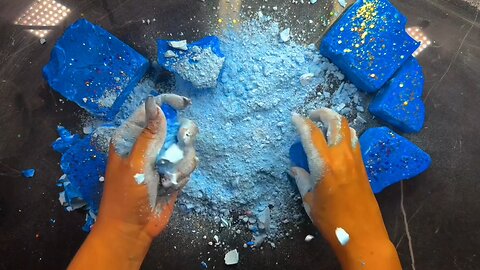 blue🔵 dream chalk asmr