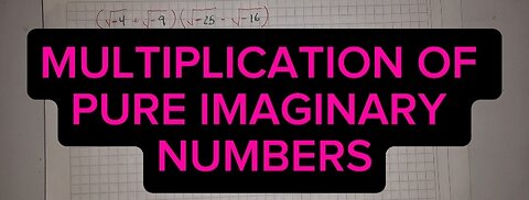 MULTIPLICATION OF PURE IMAGINARY NUMBERS: APPLICATION EXERCISES TWO DIFFERENT METHODS