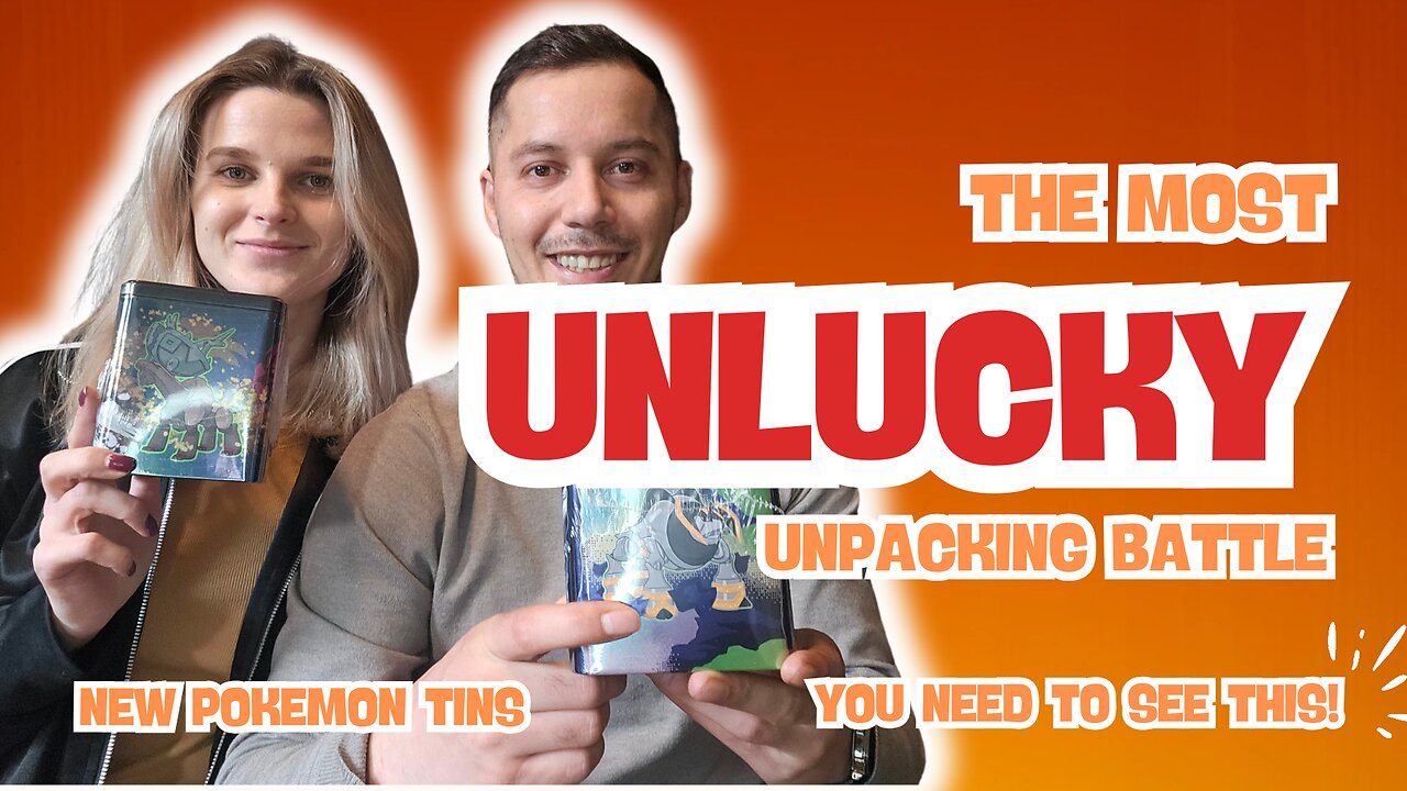 Unpacking Battle New Pokémon Tin: The Most UNLUCKY opening you will see😝#pokemon #pokemoncards