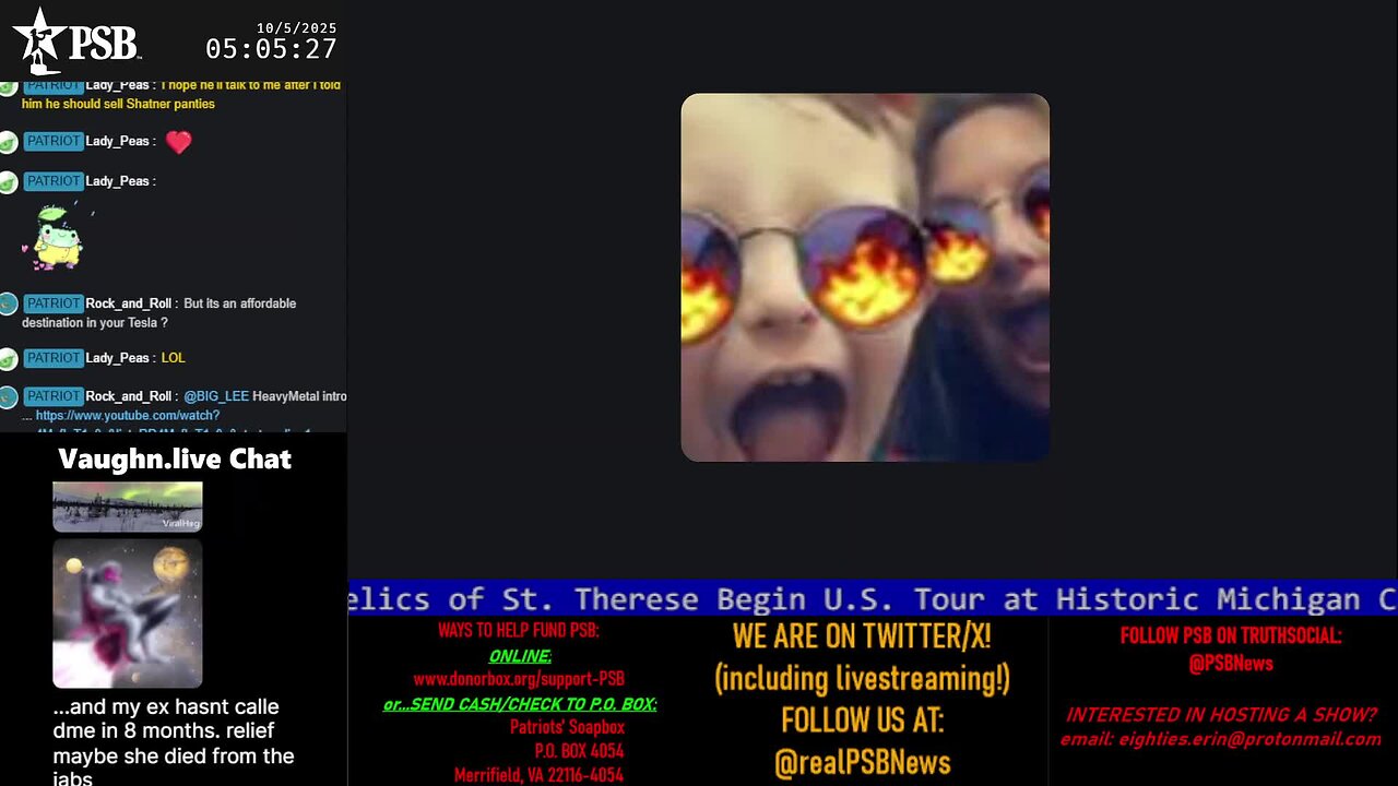 2025-10-05 05:00 EDT - News Over Easy: with DawnFinchy