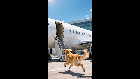 Dog saves lives of millions of passengers on airplanes