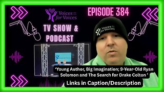 Young Author, Big Imagination; 9-Year-Old Ryan Solomon and The Search for Drake Colton | Episode 384