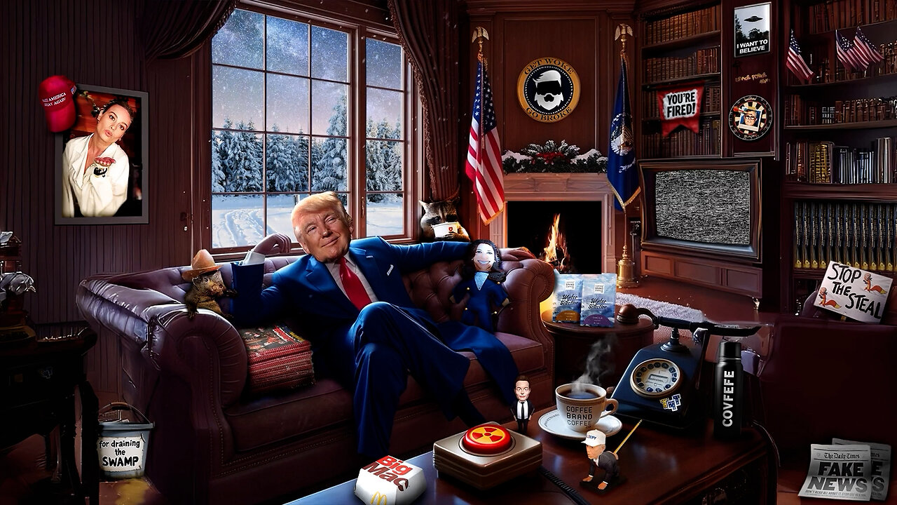 Christmas Yule Log (A Place To Hang & Chat Follow For Daily News)