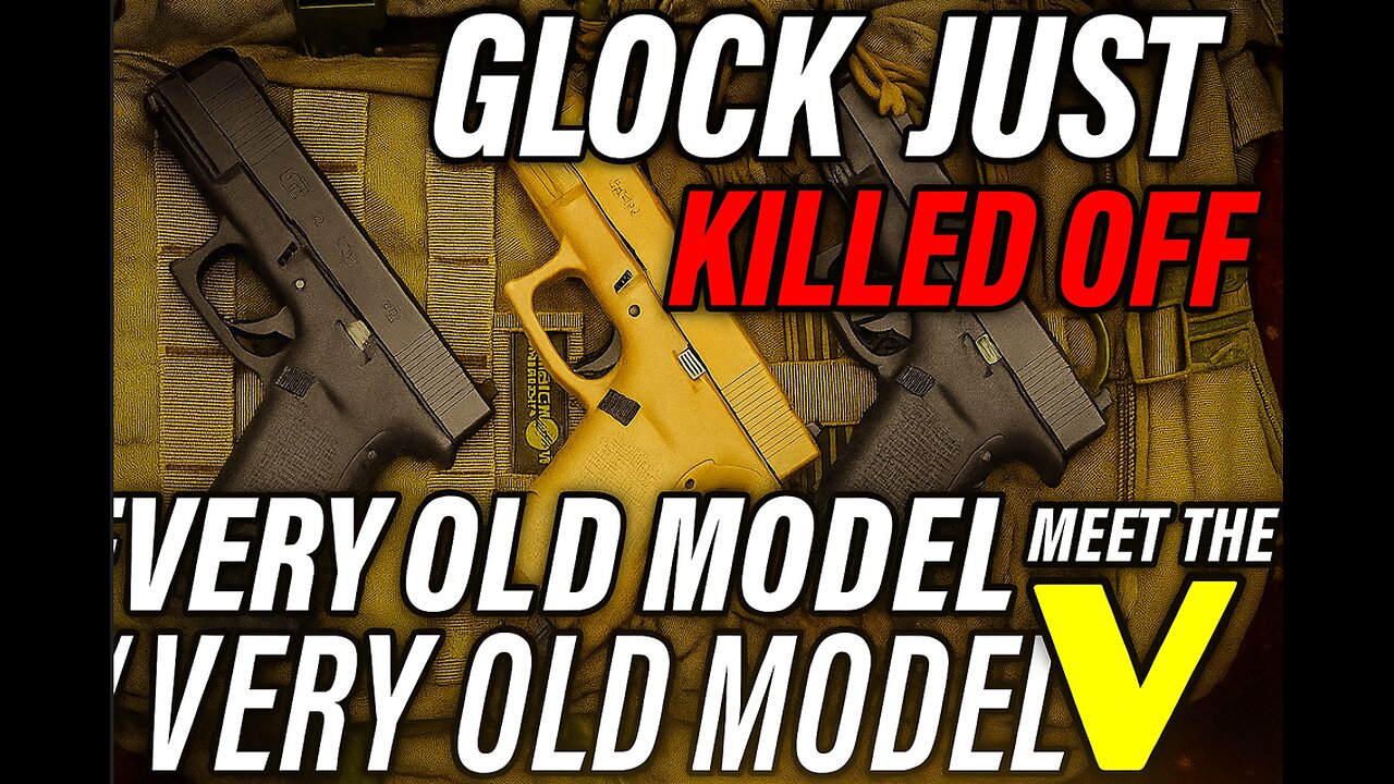 Glock Drops a Bombshell! The New V Series Replaces Everything!