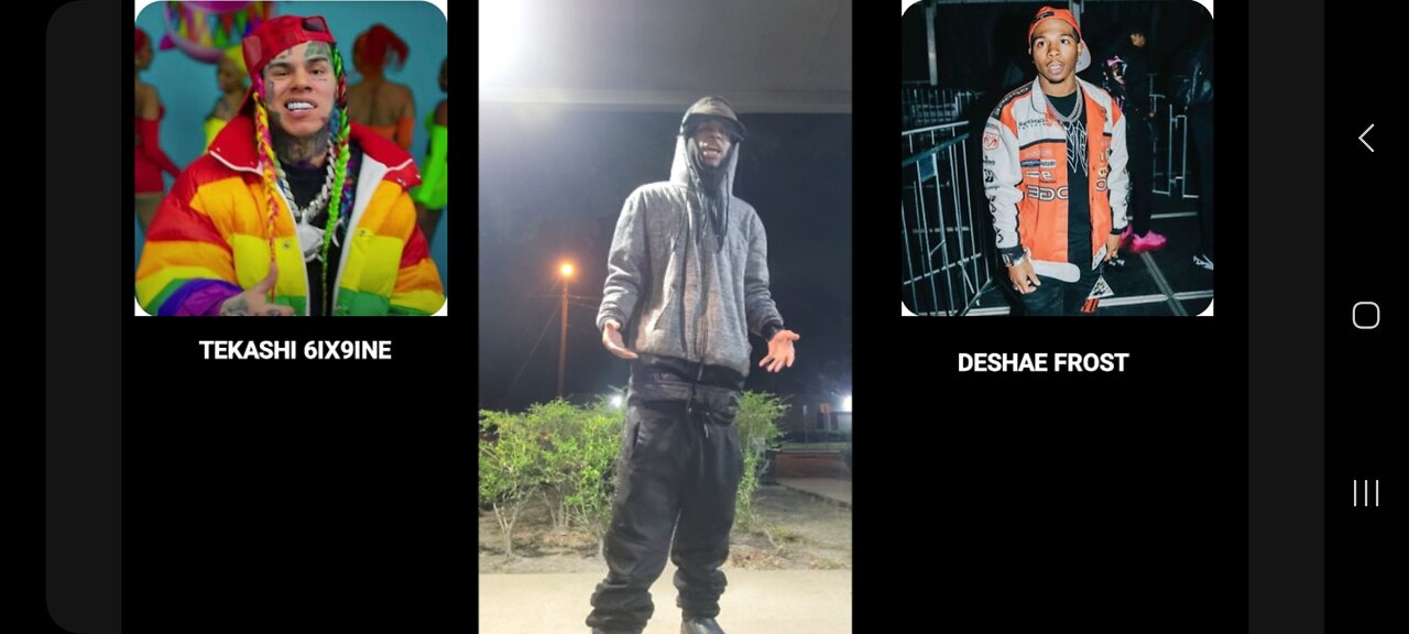 TEKASHI 6IX9INE CRAWLED OUT DA RATT HOLE CELEB RUN MEET UP DESHAE FROST LINK TALM FEMALE SNITCH💪🏾🔵