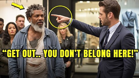 POOR MAN THROWN OUT BY SECURITY — COMES BACK WITH A SURPRISE!