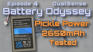 DualSense Battery Odyssey - Ep. 4: Pickle Power LIP1708 – Does 9.7Wh Live Up to the Hype?