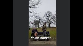 This fellow melts the narcissistic snowflake Tic Tok 'influencer'