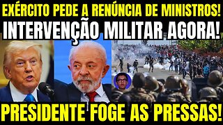 URGENTE!! INTERVENÇÃO MILITAR AGORA!! PRESIDENTE ACABA DE FUGIR DO PAÍS! REVOLTA DO POVO!
