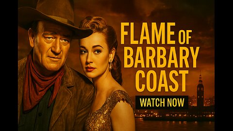 Flame of Barbary Coast (1945) | John Wayne Full Movie | Classic Western Drama