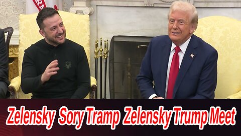 Zelensky Trump Clash Update🔴LIVE Sory Tramp | Zelensky Trump Meet | Russia - Ukraine War