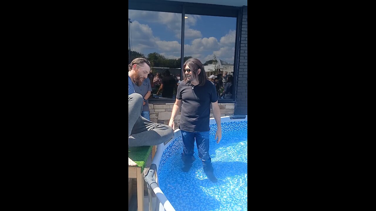 Meeting and getting Baptized by Prophet Robin Bullock!